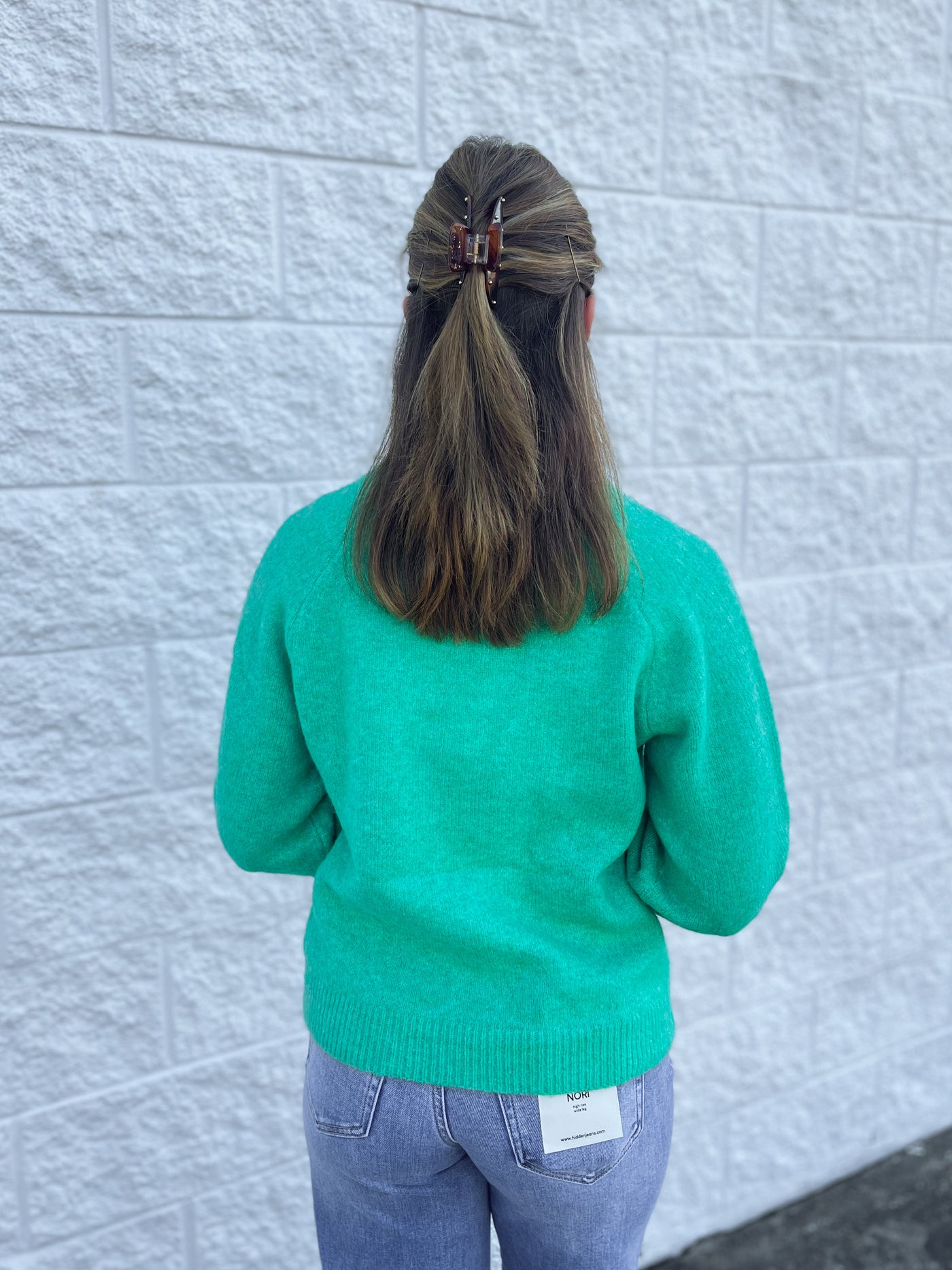 Kelly Green Rein Sweater