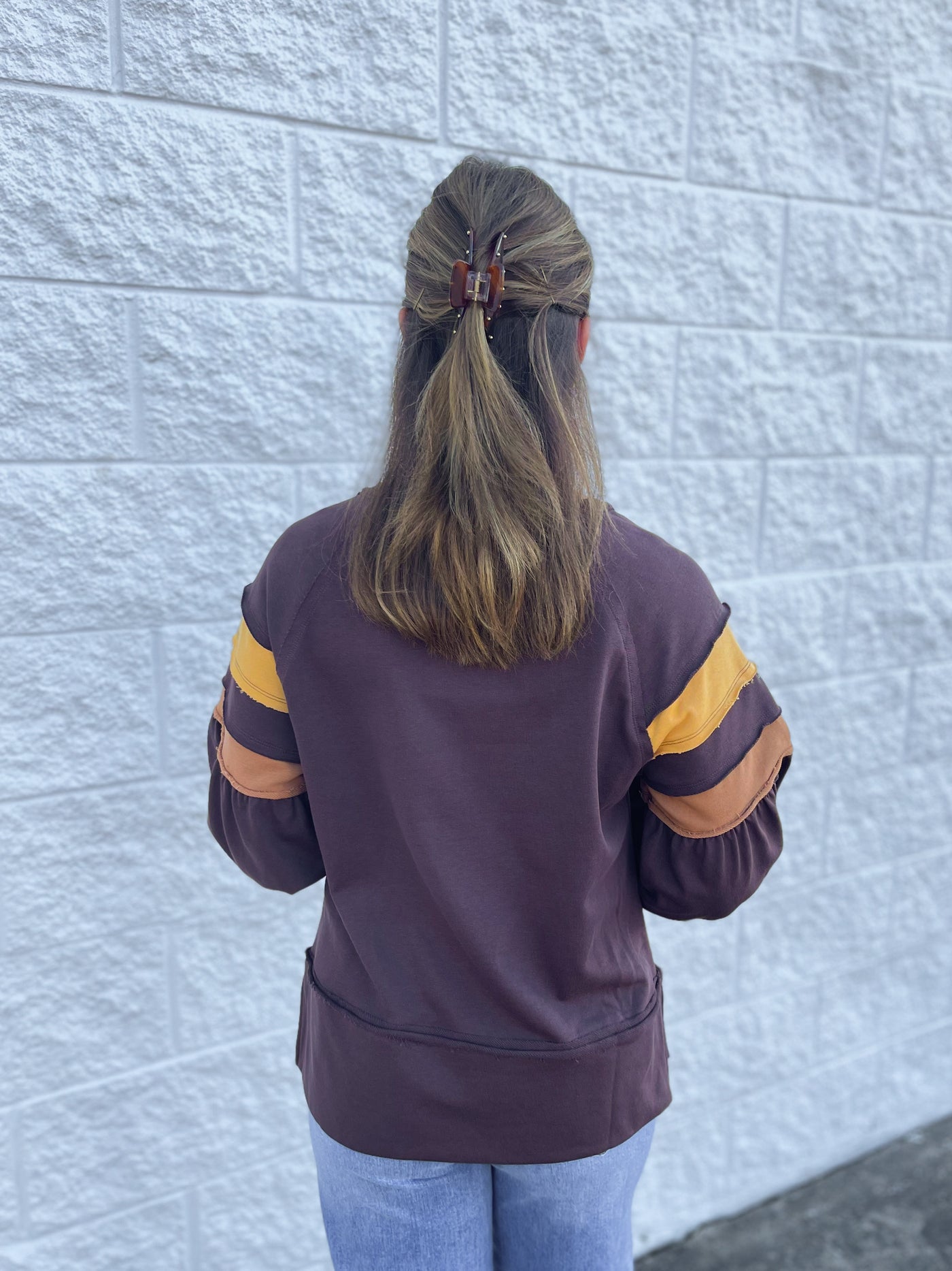 Jodifl Brown Holston Top