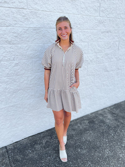 Caramel Maeve Dress
