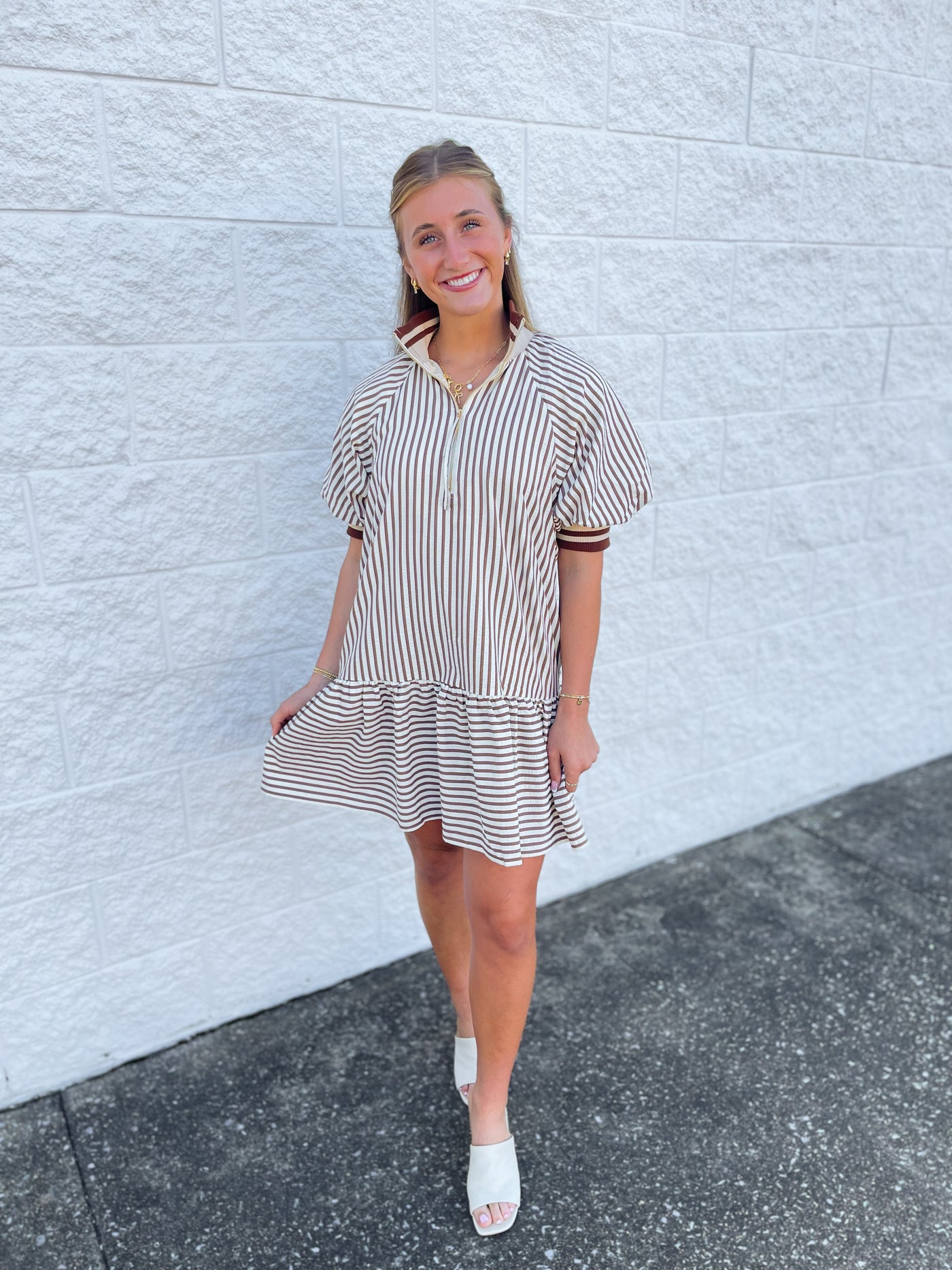 Caramel Maeve Dress