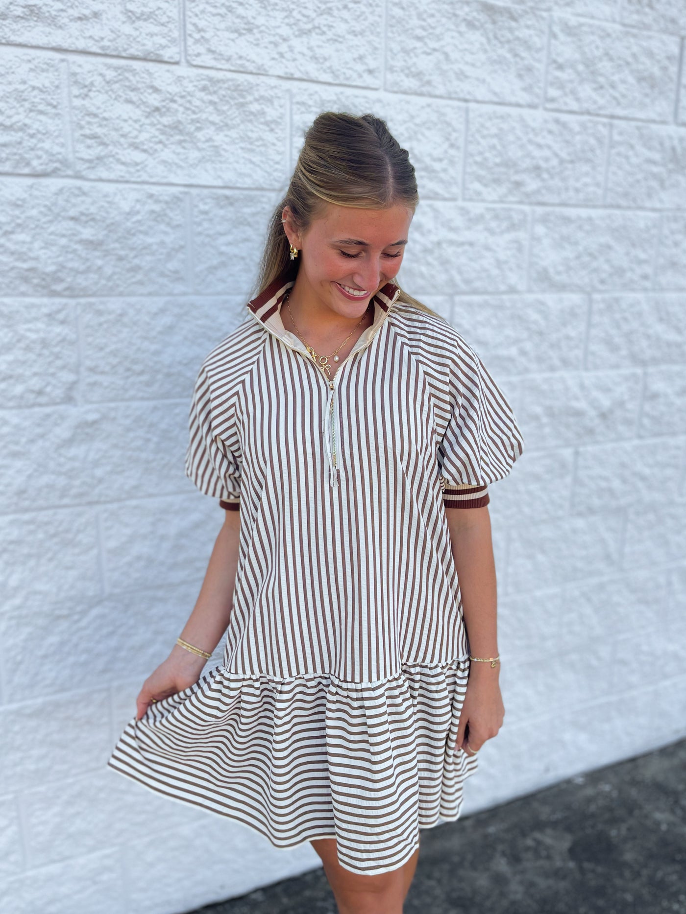 Caramel Maeve Dress