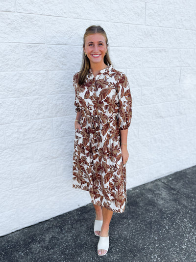 Brown Dakota Dress