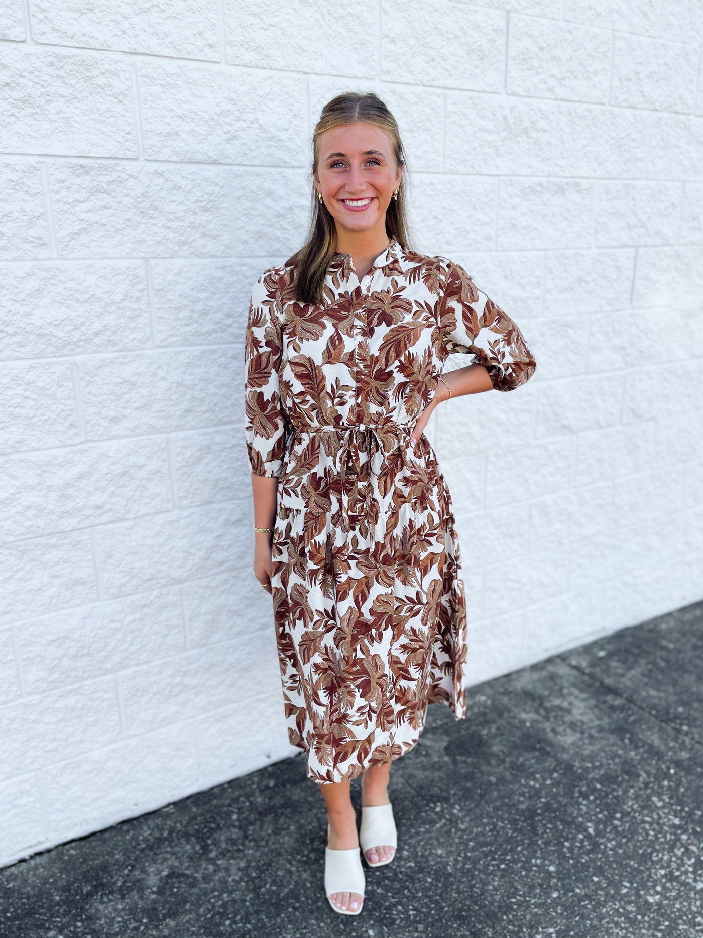 Brown Dakota Dress