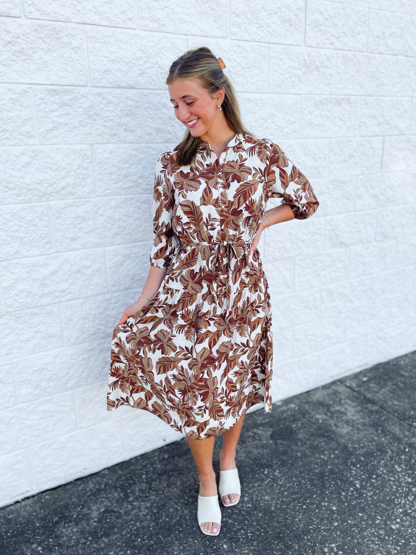 Brown Dakota Dress