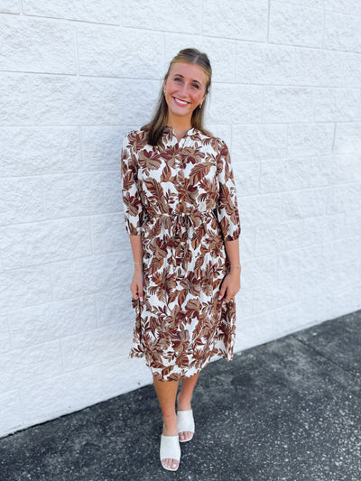 Brown Dakota Dress