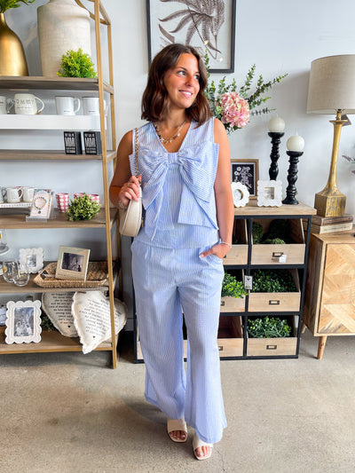 Jodifl Blue Bow Set
