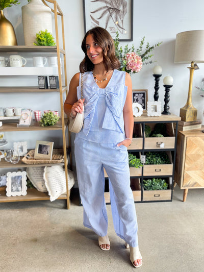 Jodifl Blue Bow Set