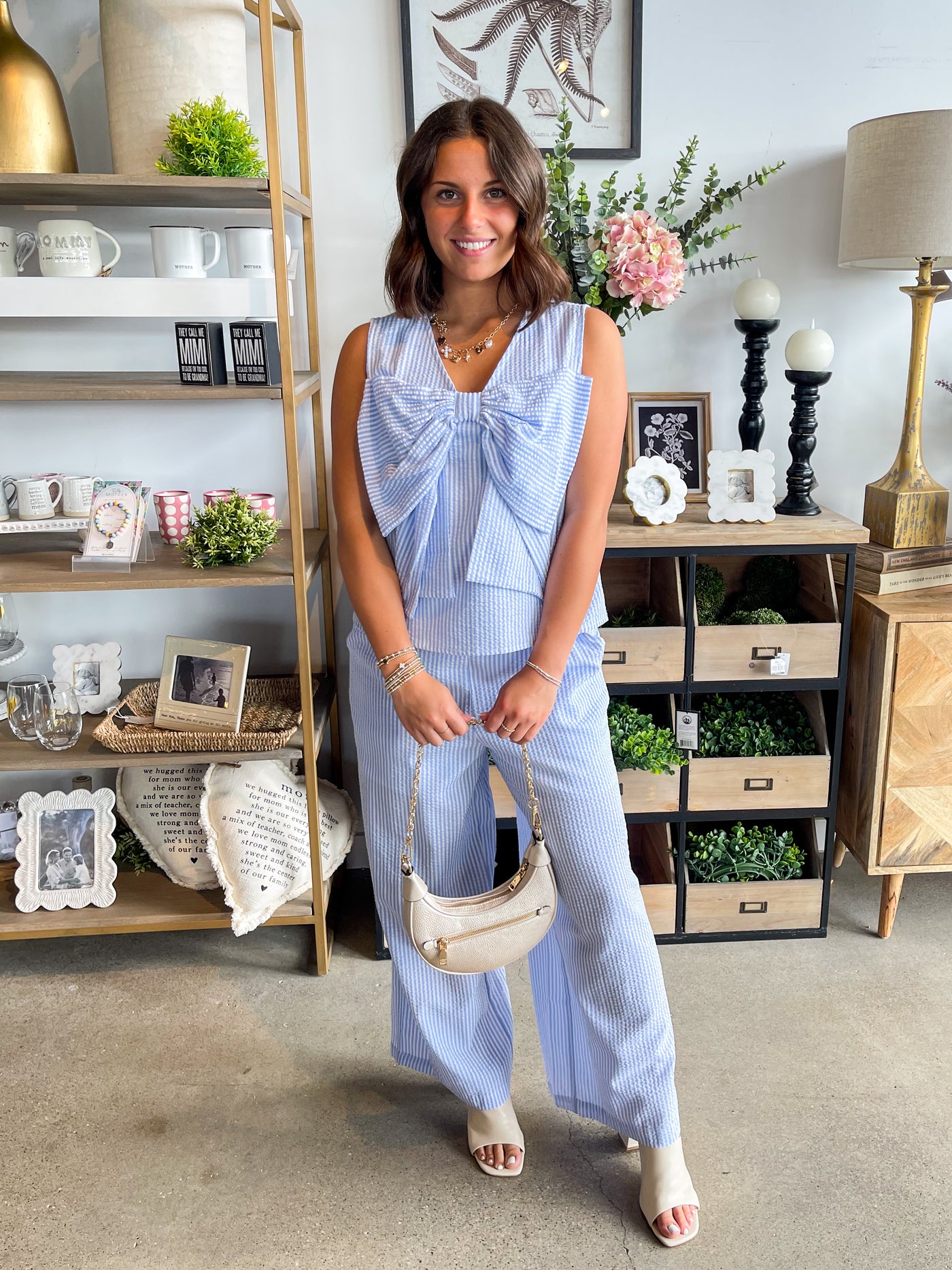 Jodifl Blue Bow Set