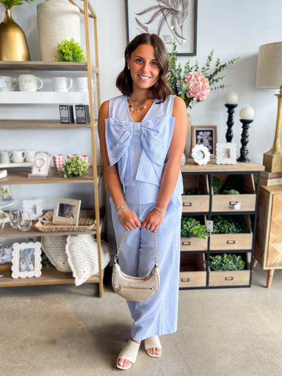 Jodifl Blue Bow Set