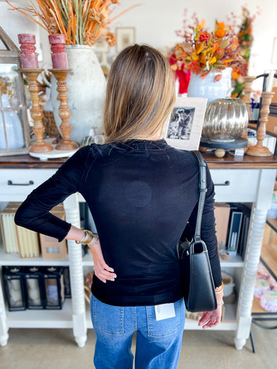 Umgee Black Layer Top