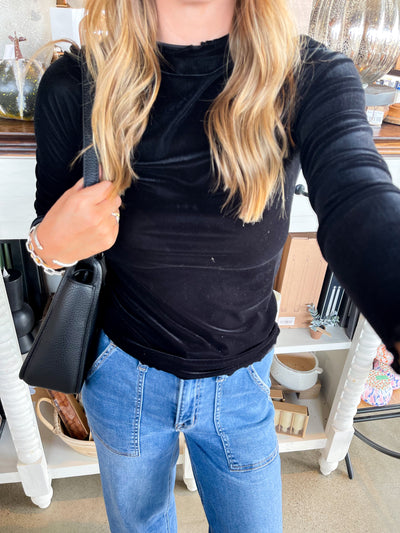 Umgee Black Layer Top