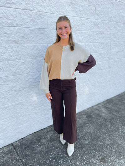 Entro Brown Sasha Pants