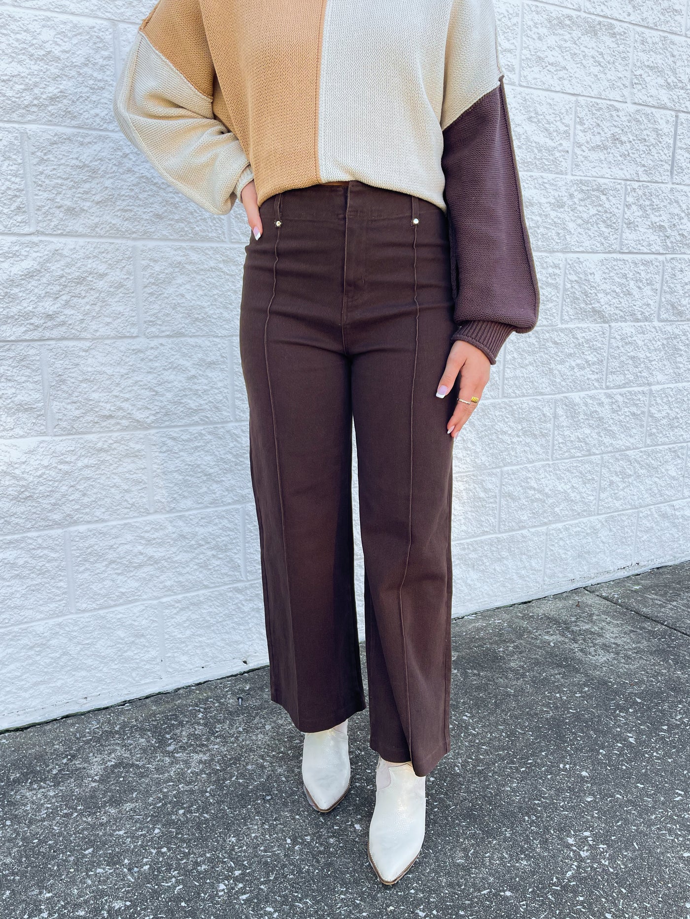 Entro Brown Sasha Pants