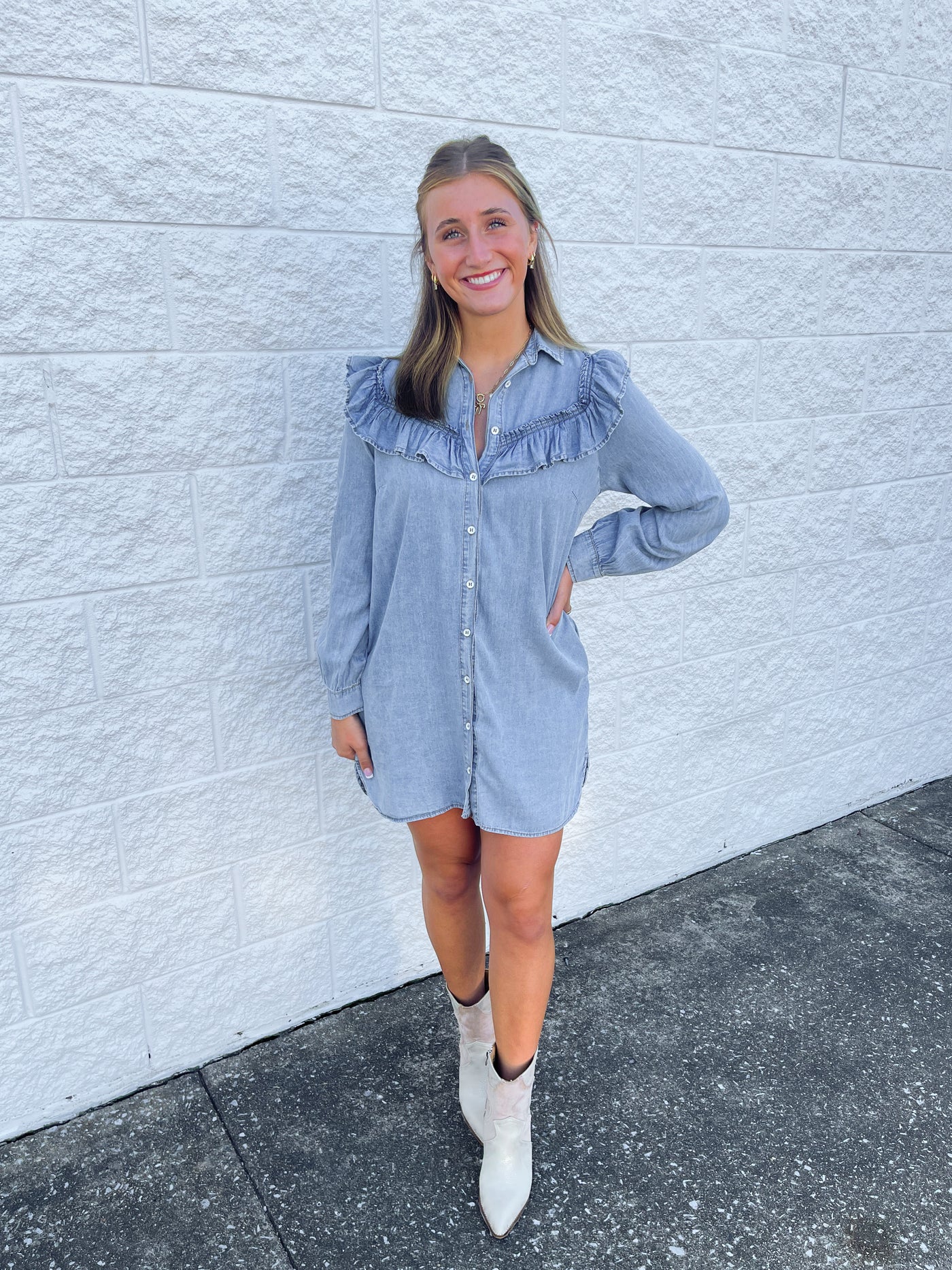 Denim Reagan Dress