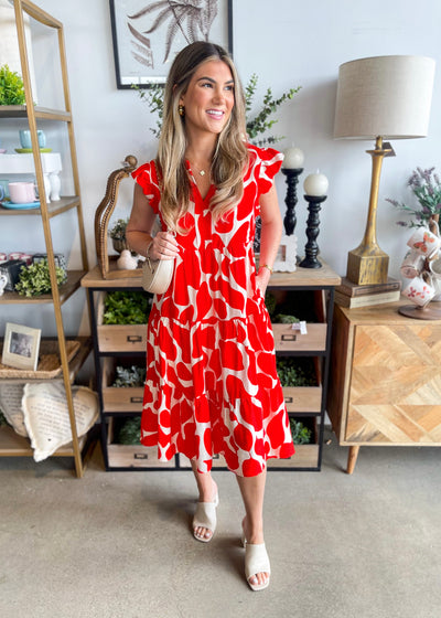 Tomato Fallon Dress
