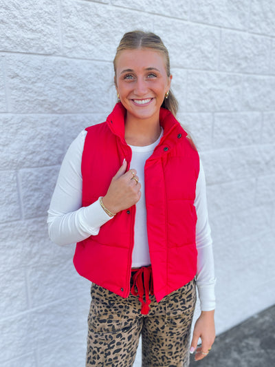 Red Panach Vest