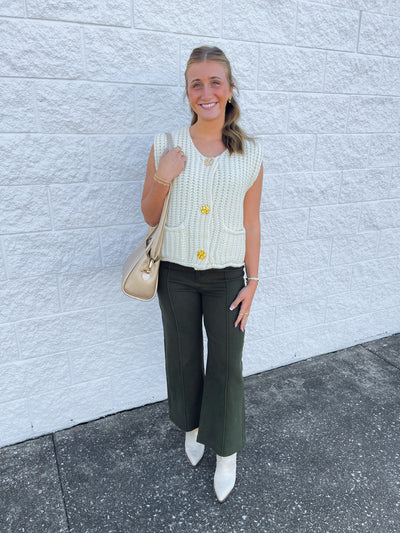 Entro Olive Sasha Pants