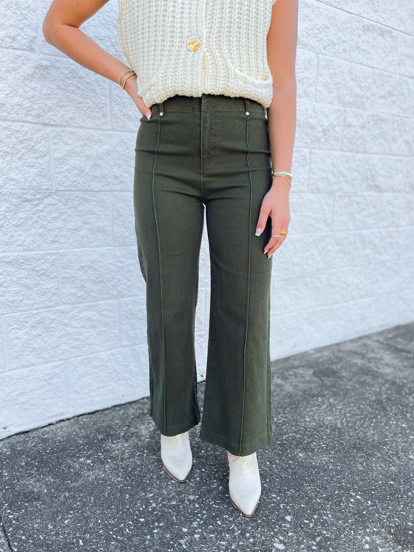 Entro Olive Sasha Pants