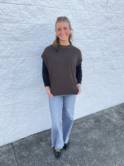 Tye Sweater Vest One Size