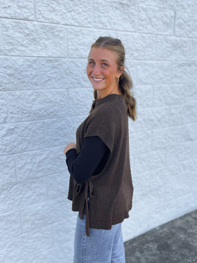 Tye Sweater Vest One Size