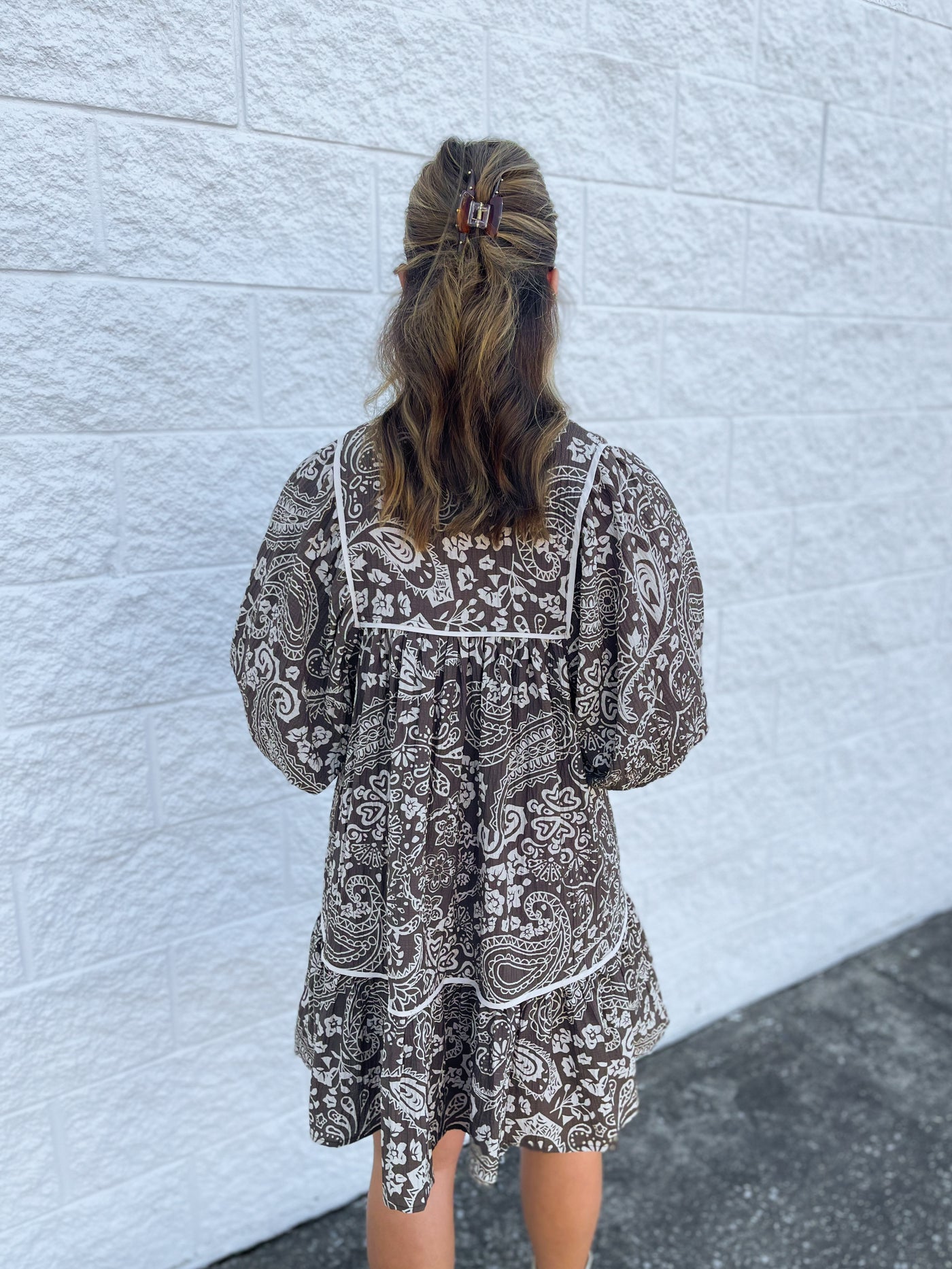 Umgee Brown Remy Dress