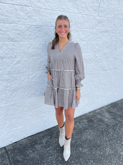 Entro Brown Sawyer Dress