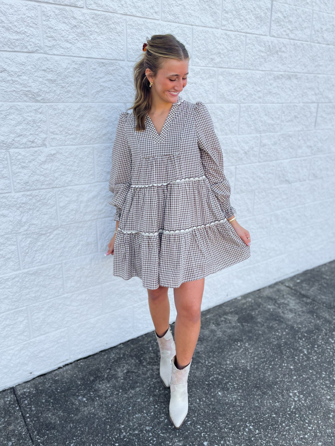 Entro Brown Sawyer Dress