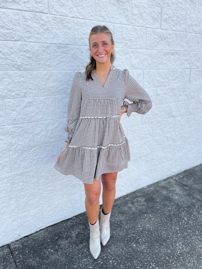 Entro Brown Sawyer Dress