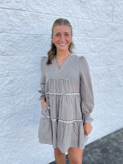 Entro Brown Sawyer Dress