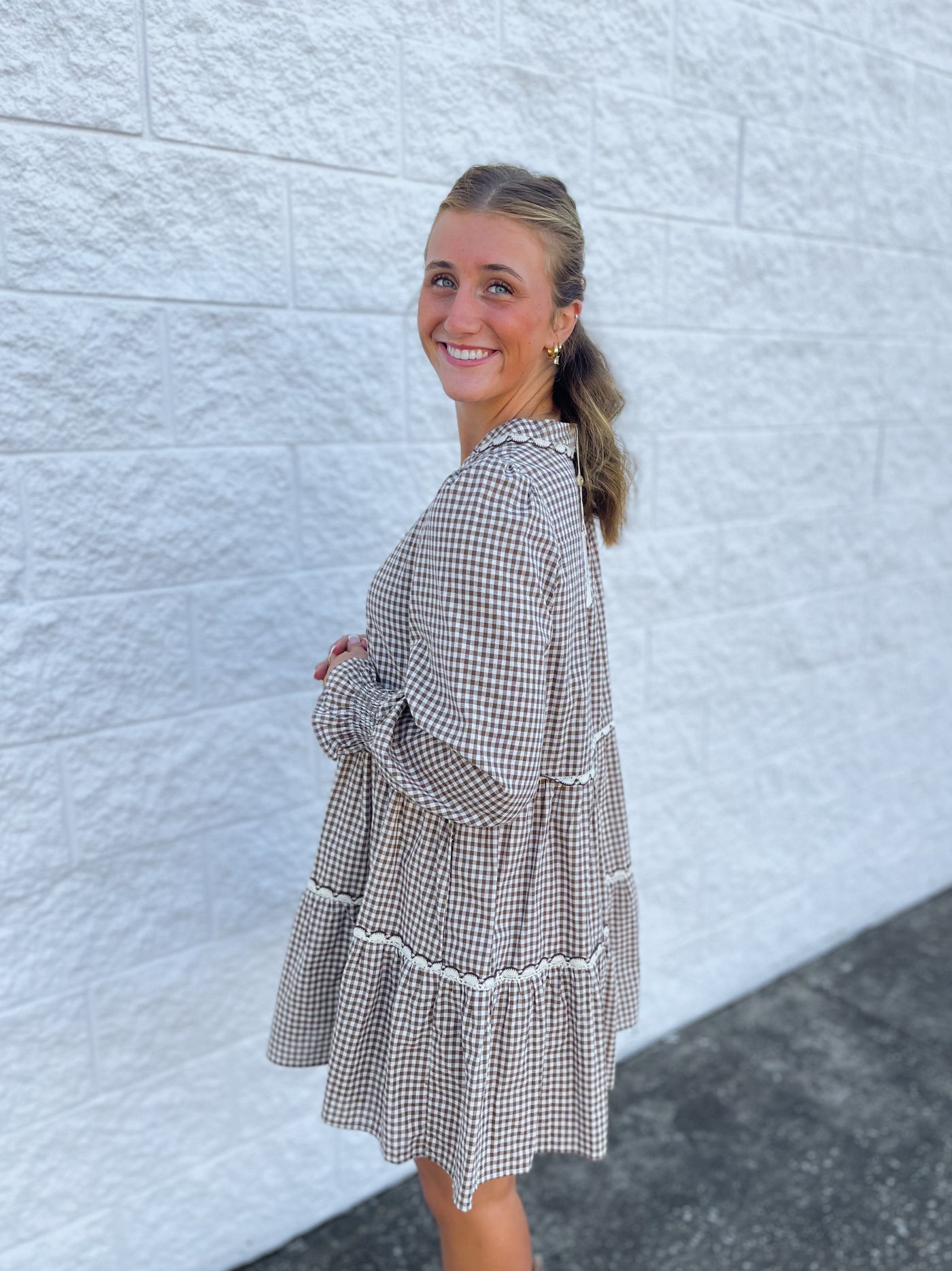 Entro Brown Sawyer Dress