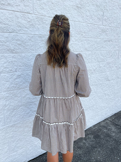 Entro Brown Sawyer Dress