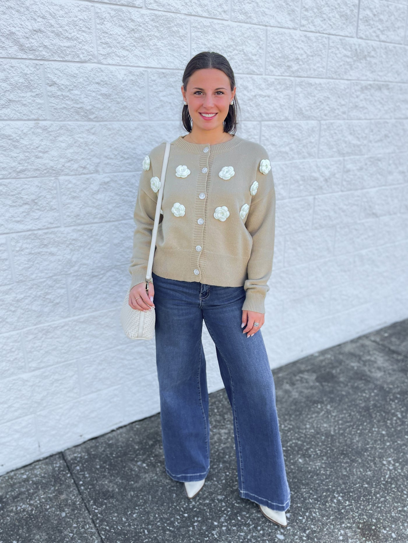 Taupe Jaden Cardigan