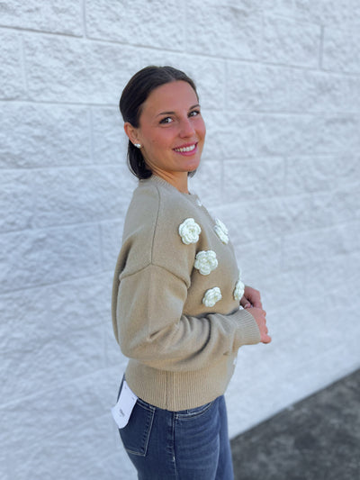 Taupe Jaden Cardigan