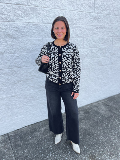 Jodifl Black Sasha Cardigan