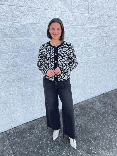 Jodifl Black Sasha Cardigan
