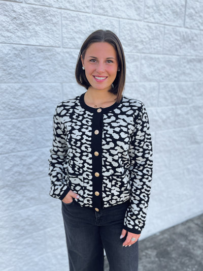 Jodifl Black Sasha Cardigan