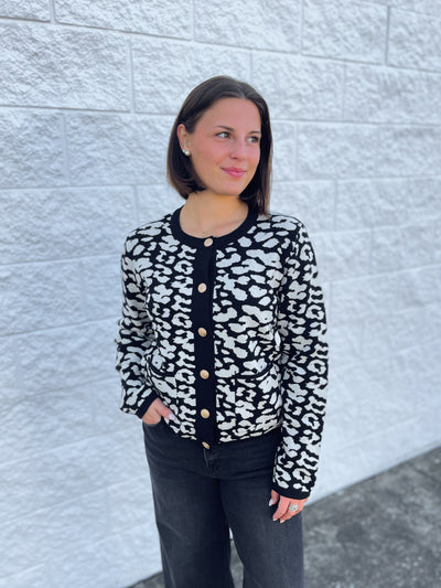 Jodifl Black Sasha Cardigan