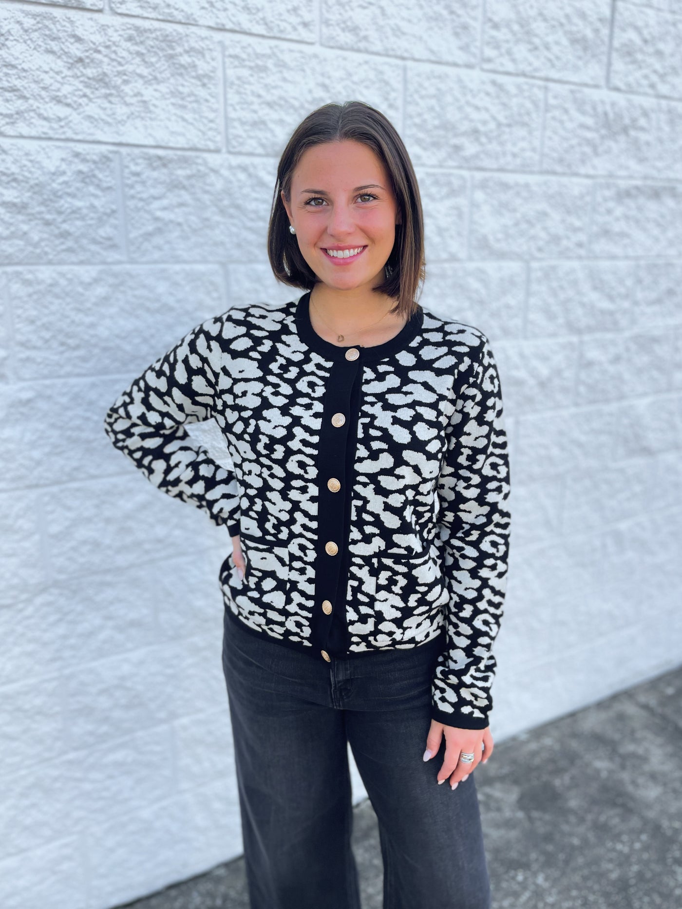 Jodifl Black Sasha Cardigan