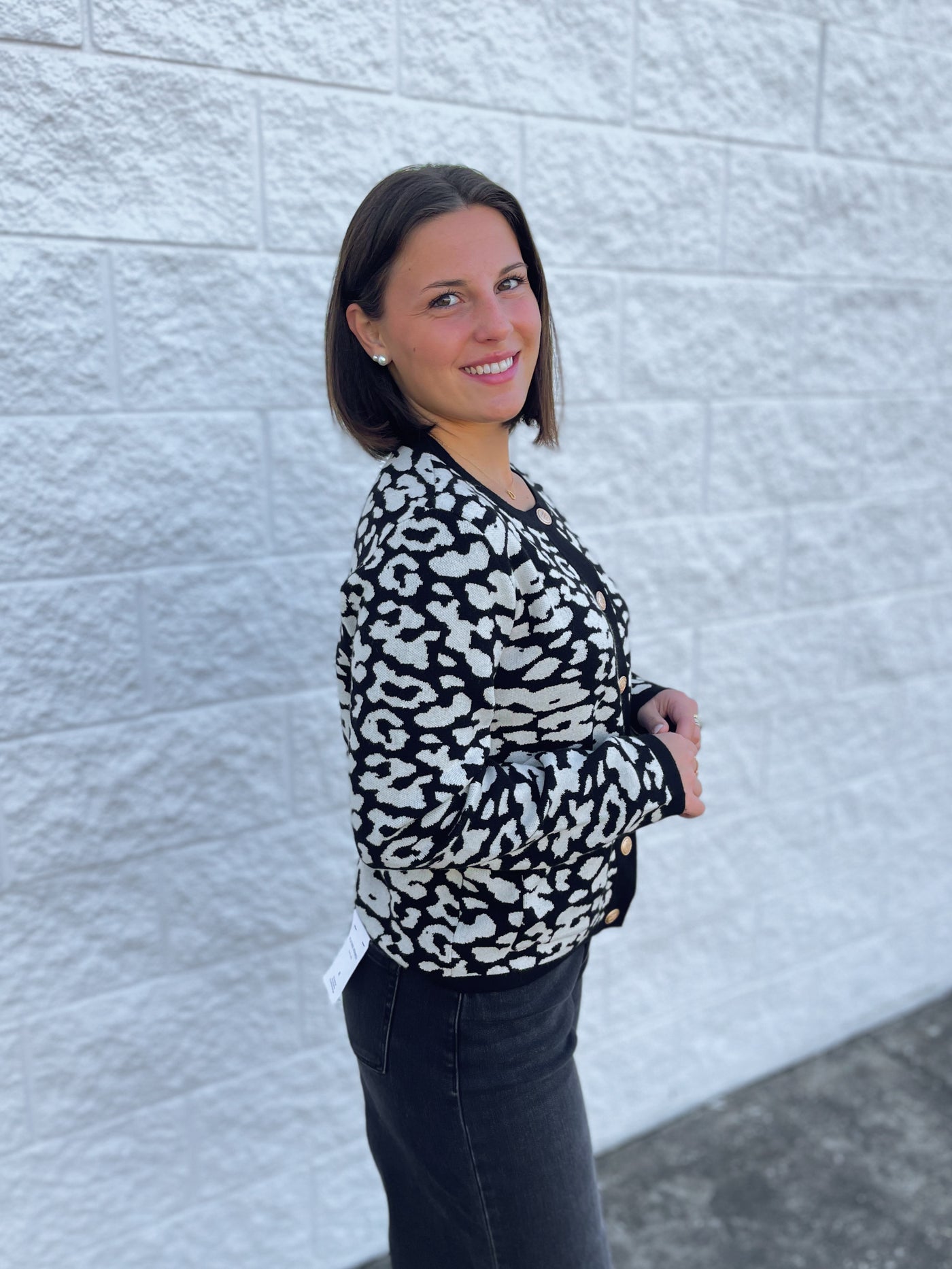 Jodifl Black Sasha Cardigan