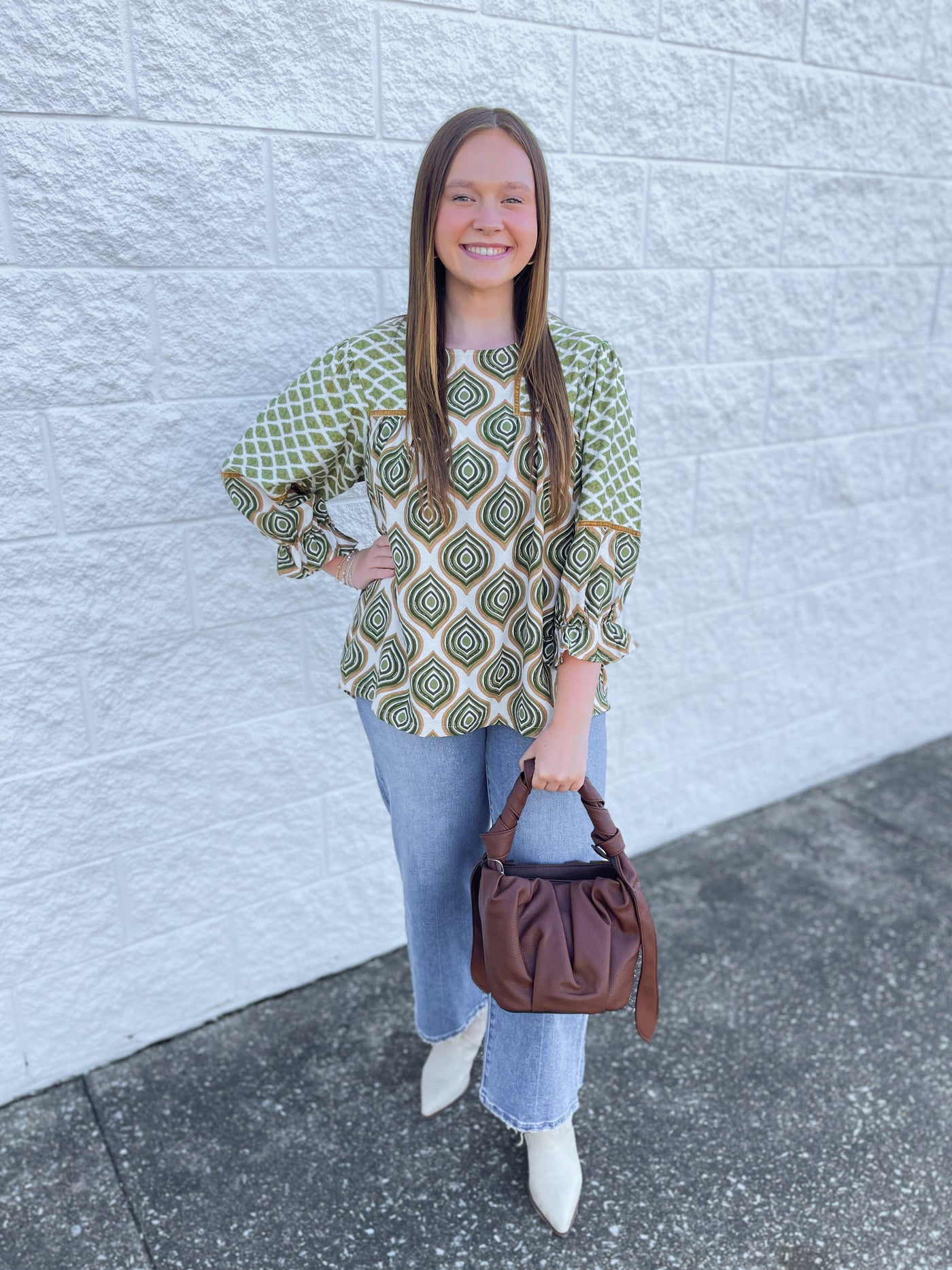 Umgee Sage Mix Amari Top