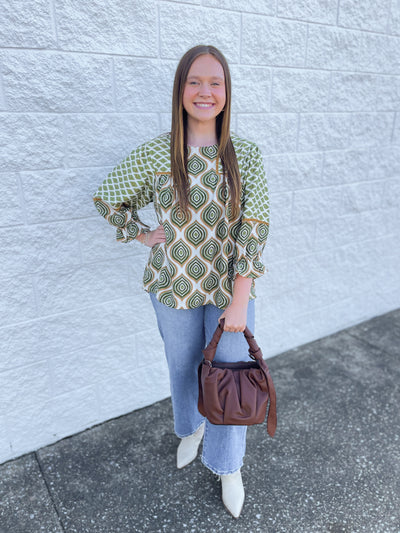 Umgee Sage Mix Amari Top