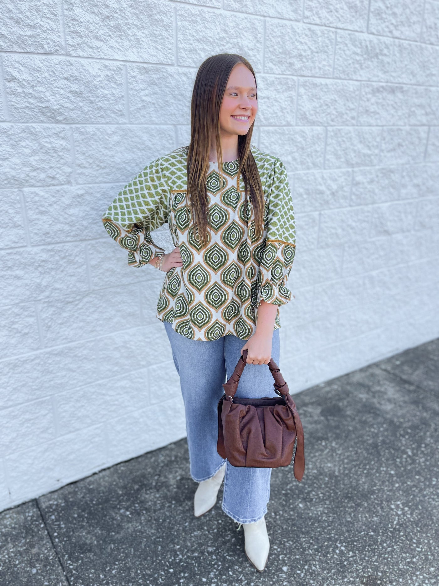 Umgee Sage Mix Amari Top