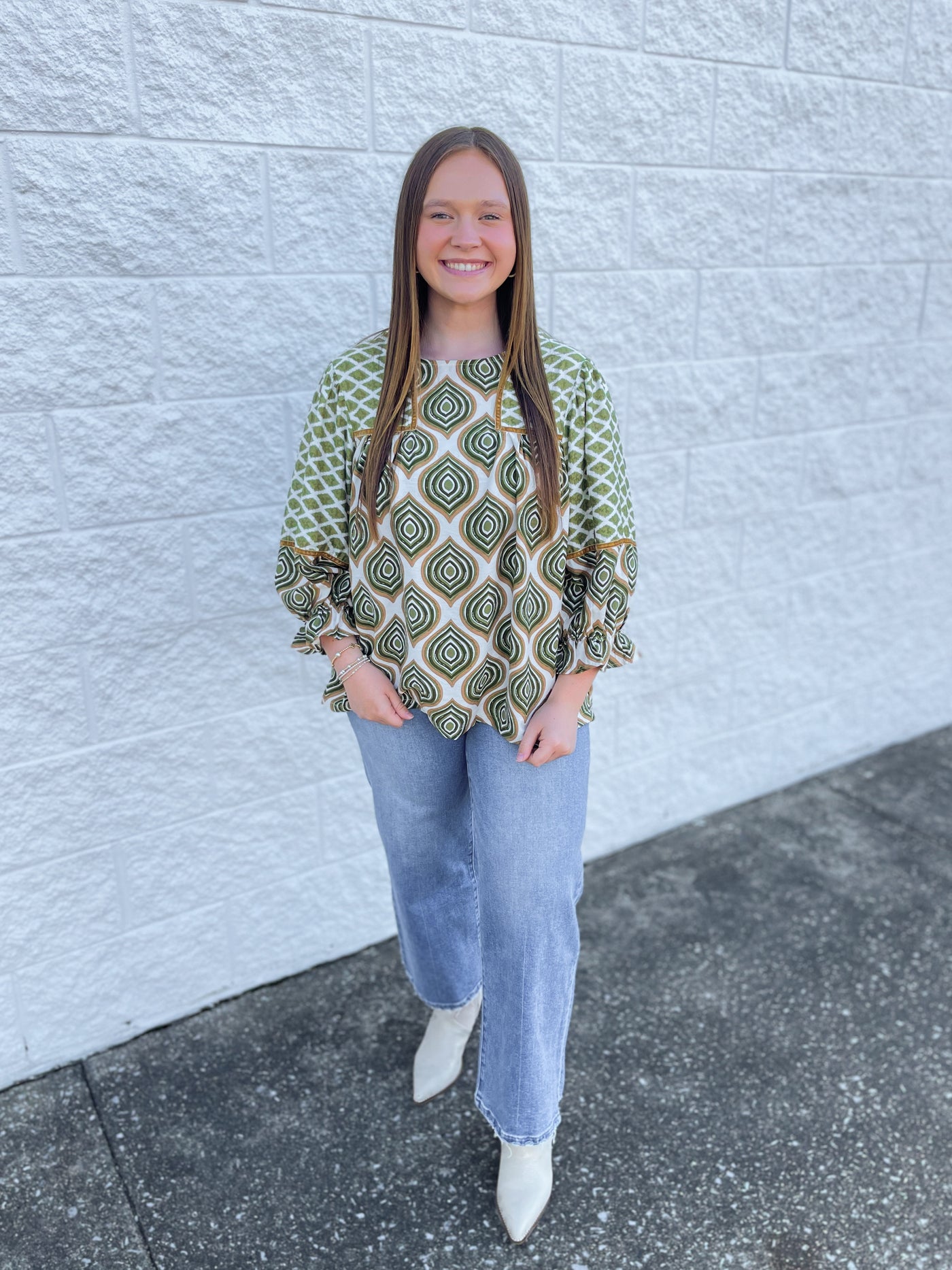 Umgee Sage Mix Amari Top