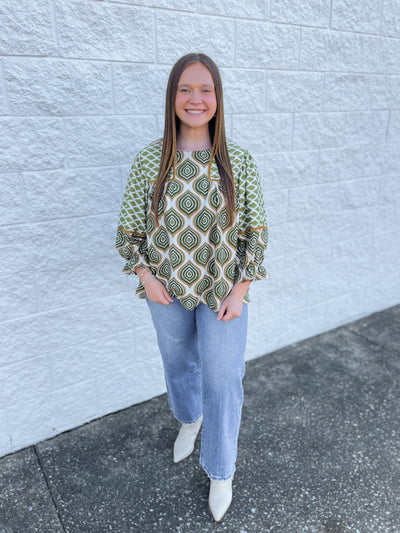 Umgee Sage Mix Amari Top