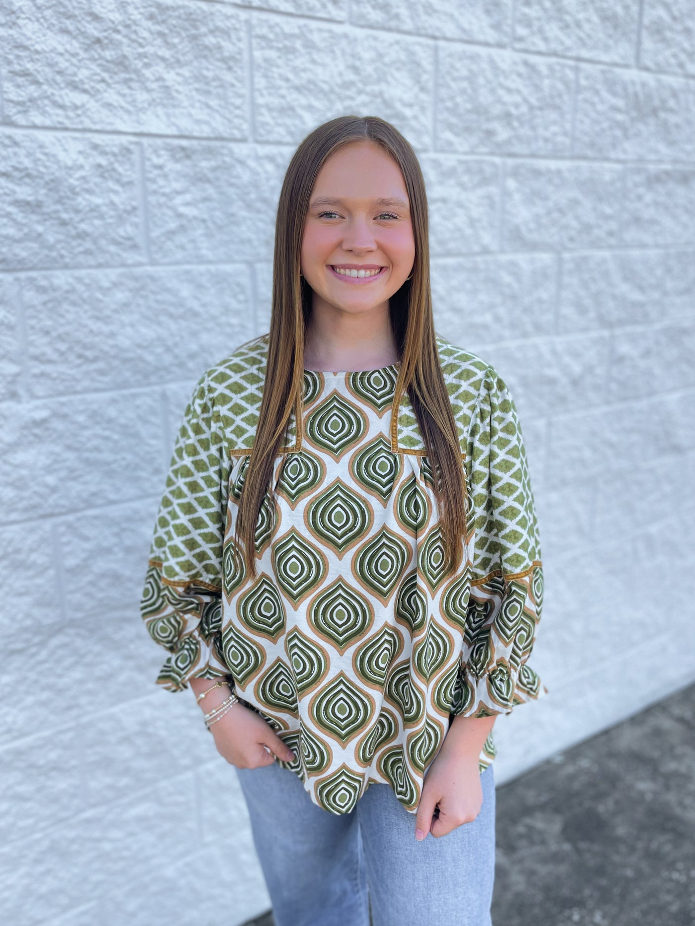 Umgee Sage Mix Amari Top