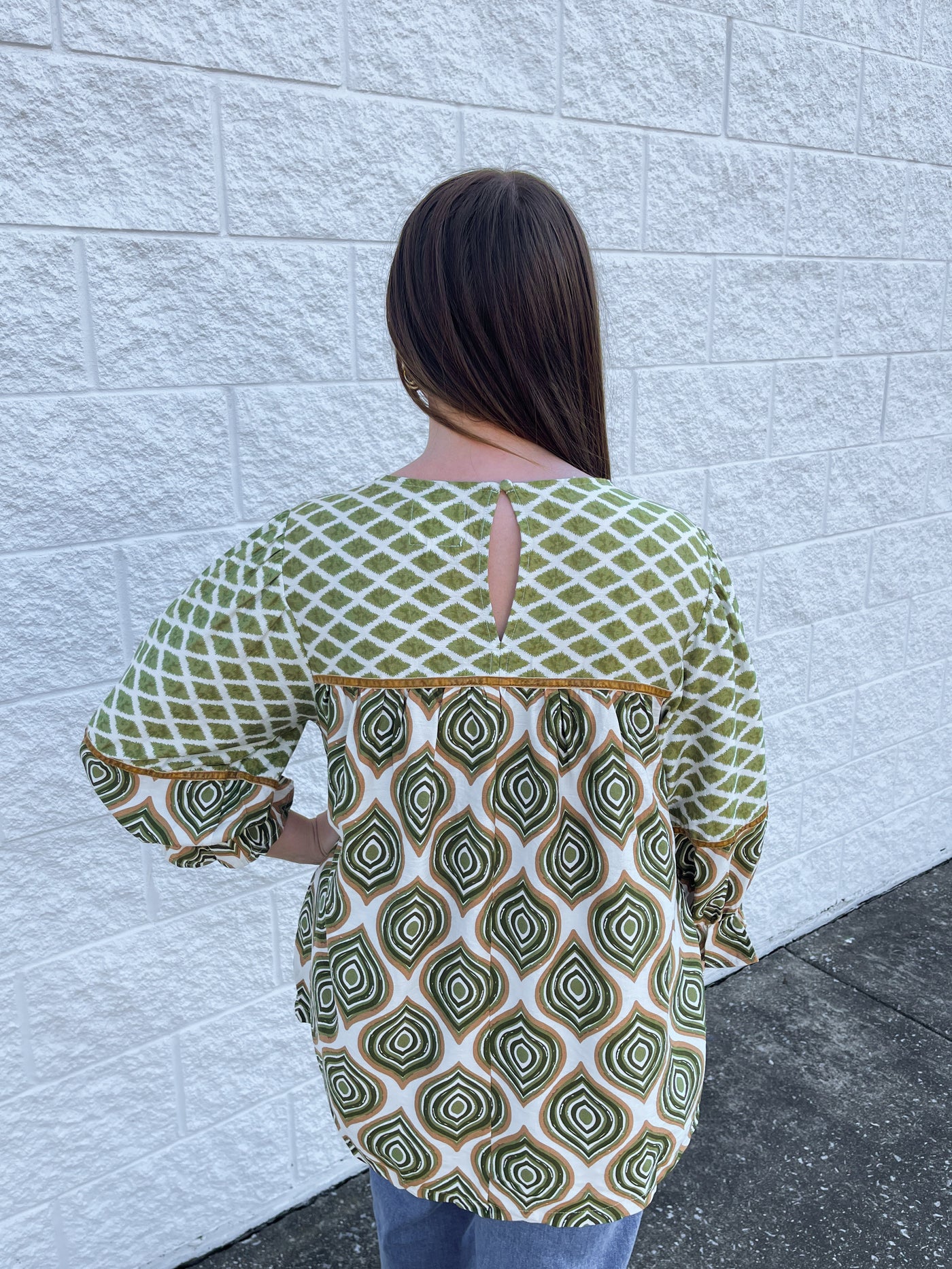 Umgee Sage Mix Amari Top