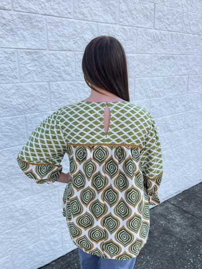 Umgee Sage Mix Amari Top