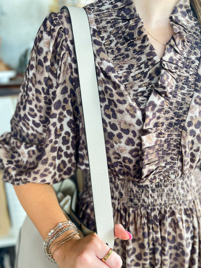 Umgee Brown Print Tonia Dress