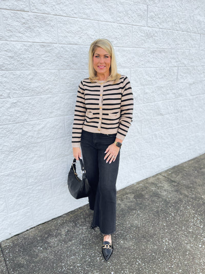 Entro Taupe Indi Cardigan