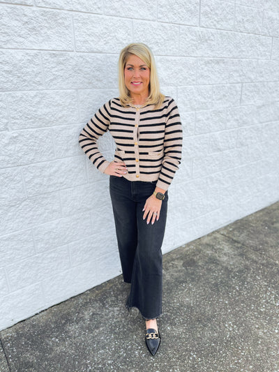 Entro Taupe Indi Cardigan